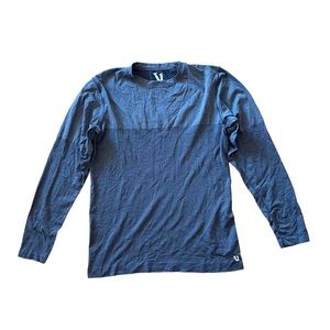 VUORI Long Sleeve Dark Gray Shirt Large